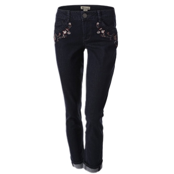 Democracy Denim - Democracy Embroidered Skinny Jeans